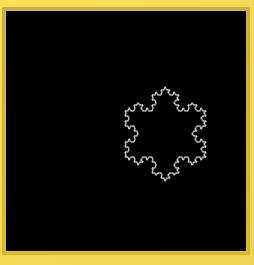 koch snowflake result