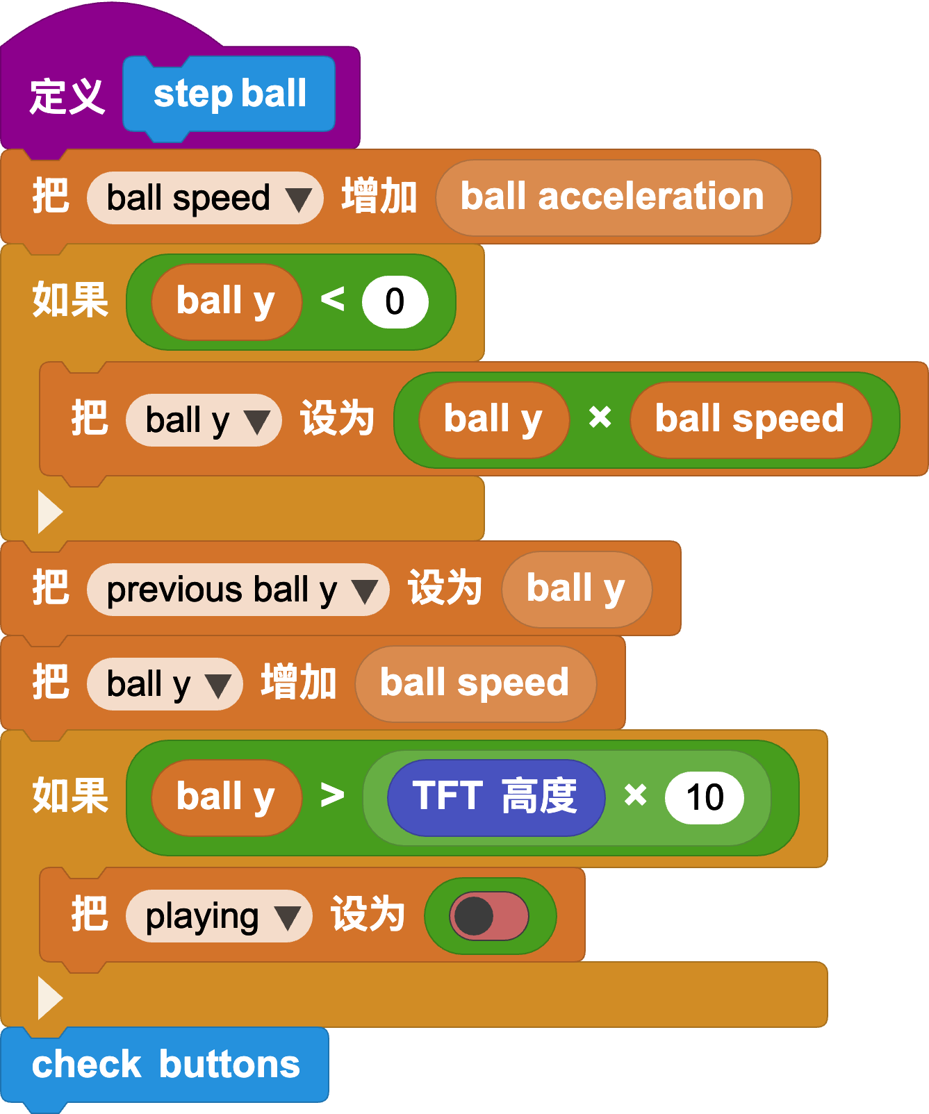step ball
