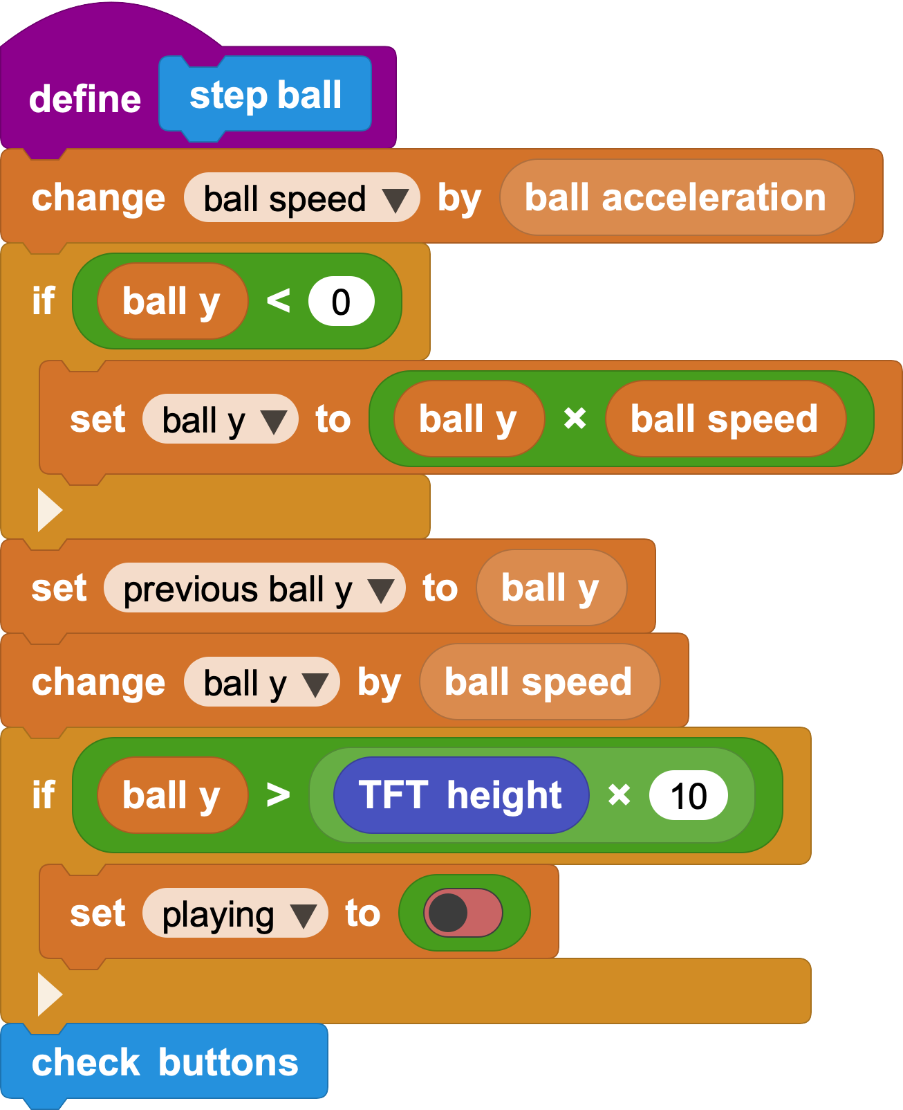step ball