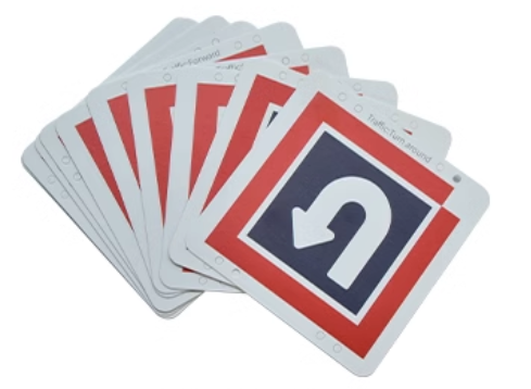 Tarjetas de Señales de Tráfico × 5
