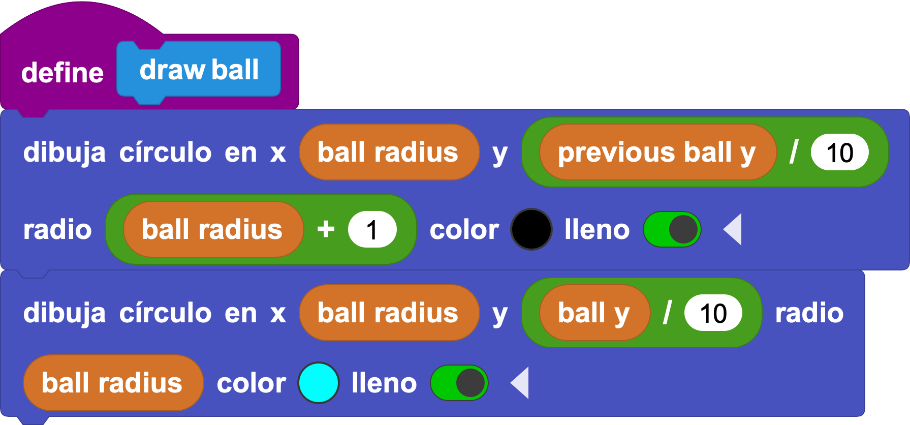 draw ball
