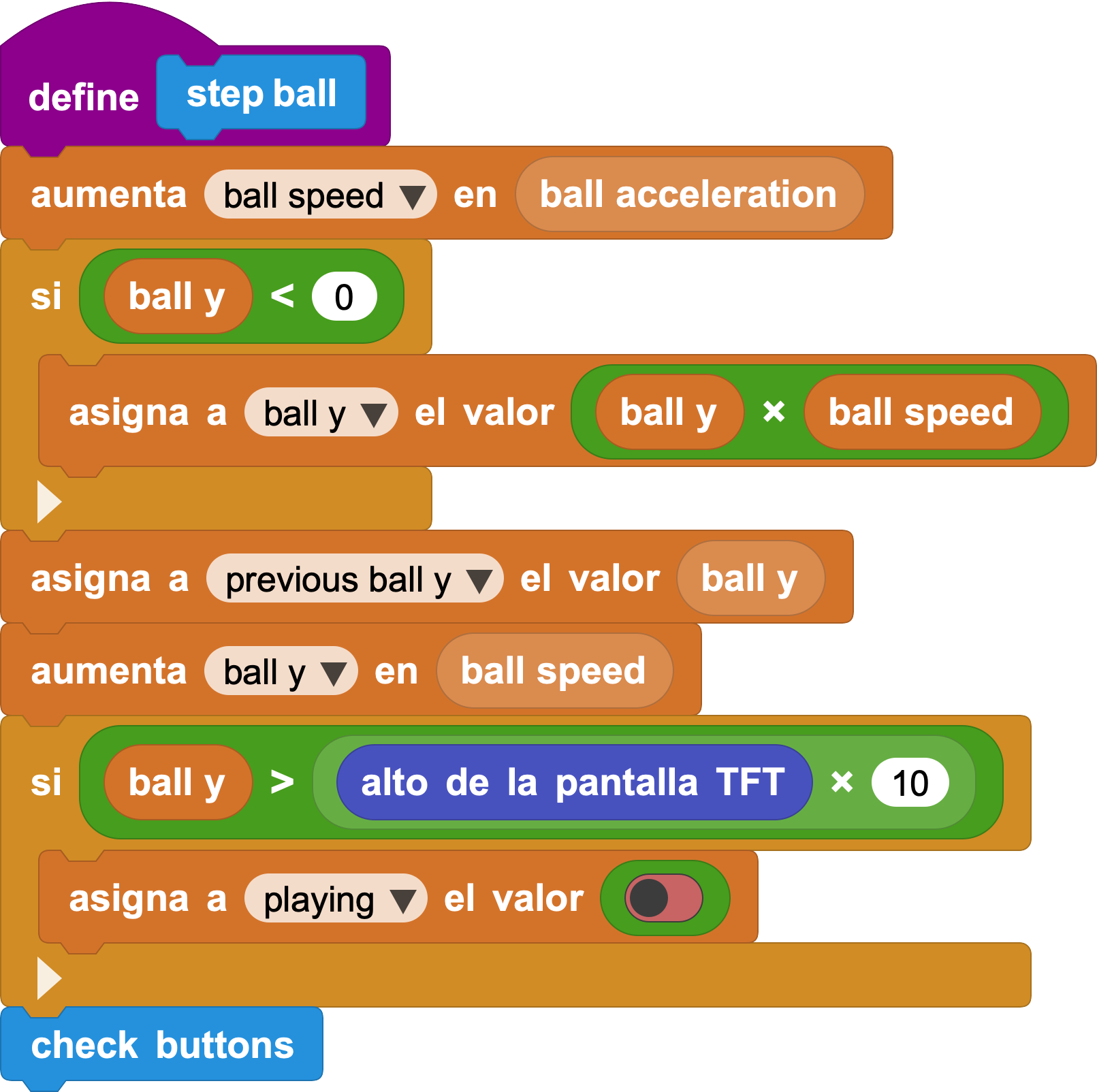 step ball
