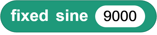 Bloque fixed sine